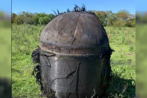 Chatarra espacial: confirman que el objeto hallado en el Chaco es parte de un cohete