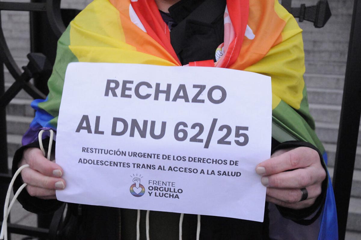 Piden al Congreso rechazar decretos de Milei que limitaron la Ley de Identidad de Género