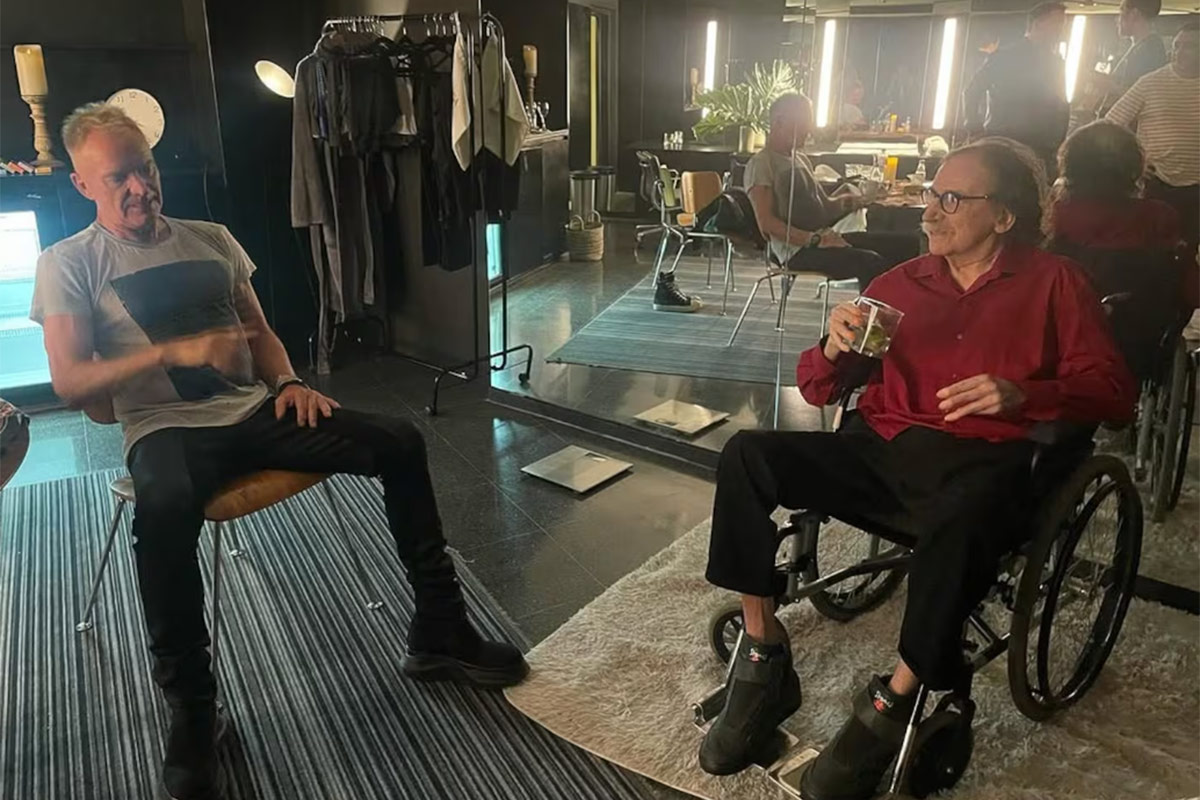 Sting y Charly: dos potencias se saludan y lanzan un sorprendente trabajo juntos