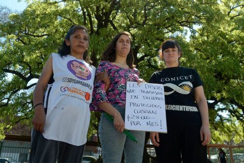 En su día, las madres que luchan contra el ajuste de Milei