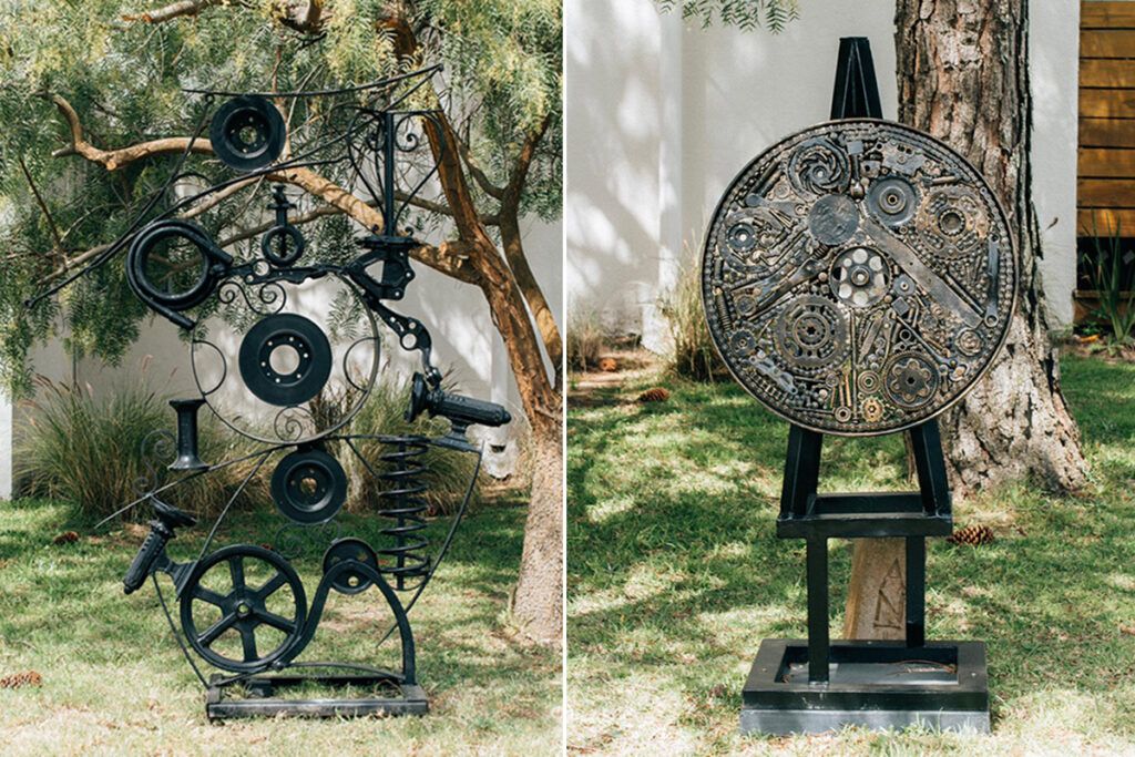 Federico Rodríguez Páez, escultor en hierro reciclado: “La emoción es la base de la obra”