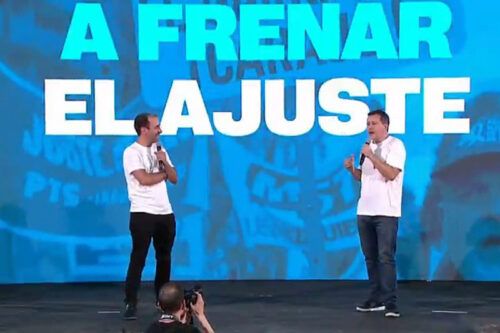 Recalde y Hagman cerraron la campaña en la Ciudad: ”La gente nos pide que frenemos a Milei, el ajuste y la represión”