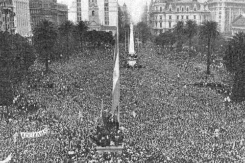Un acto fundacional de la conciencia colectiva