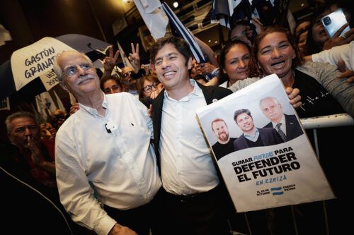 Kicillof: “No cambio ni un minuto en los barrios por un abrazo con presidentes extranjeros”