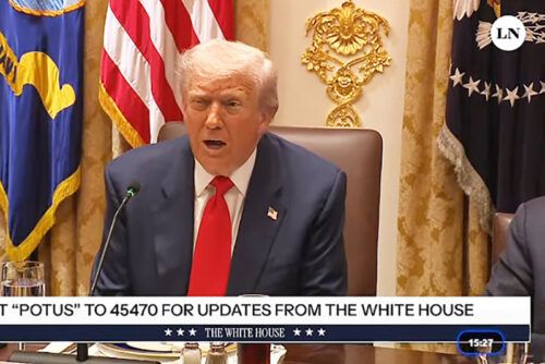 Las declaraciones de Trump generaron estupor hasta en LN+: «No está ayudando al presidente, le está creando una bandera a la oposición»