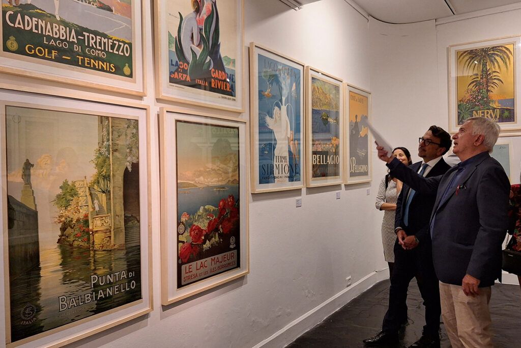 “Viaggio in Italia”, una muestra que recorre la edad de oro de los afiches turísticos italianos