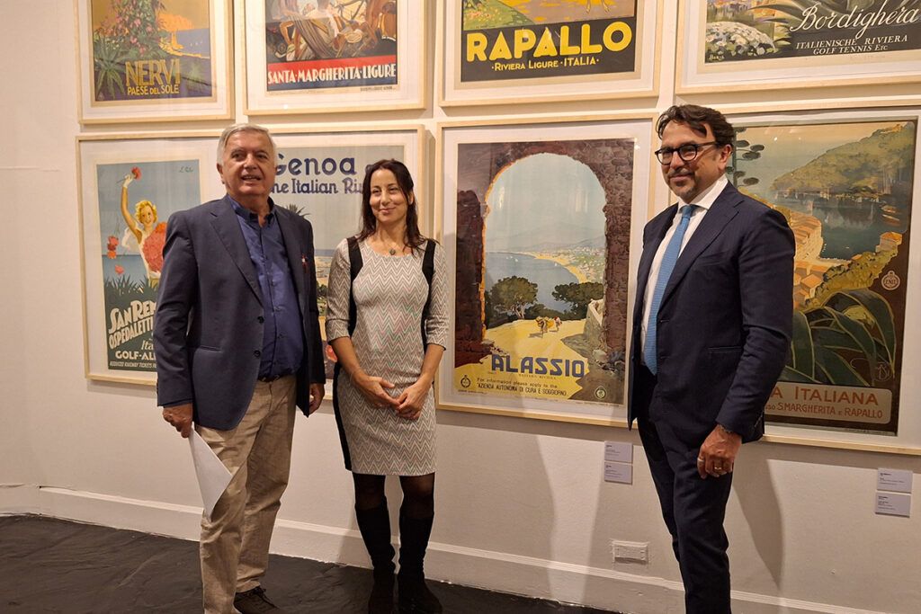 “Viaggio in Italia”, una muestra que recorre la edad de oro de los afiches turísticos italianos