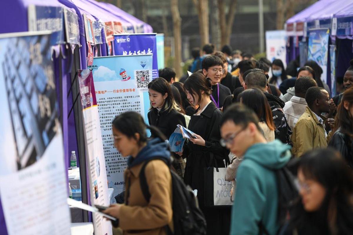 La nueva búsqueda de las ferias de empleo chinas