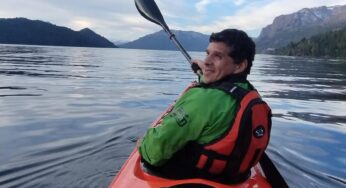 Daniel Saez, el montañista ciego que le dice sí a la altura y a los desafíos