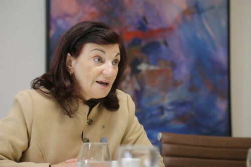 Raquel «Kelly» Olmos: «El presidente está promoviendo un mundo de mano de obra esclava»