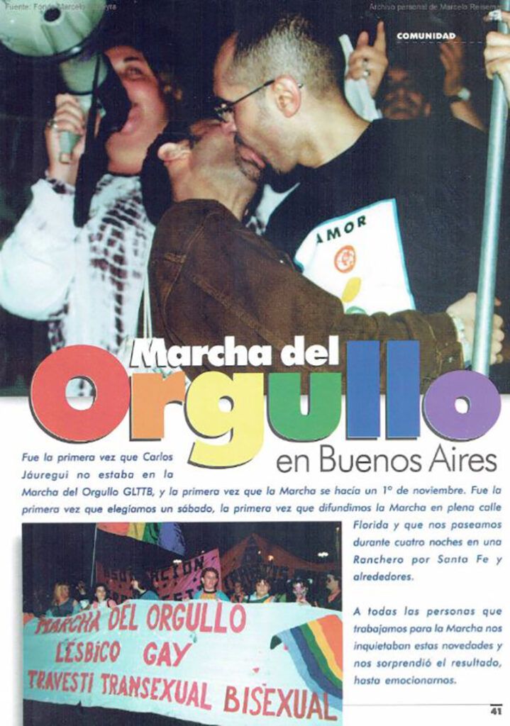 Después del fuego: las primeras Marchas del Orgullo en Buenos Aires