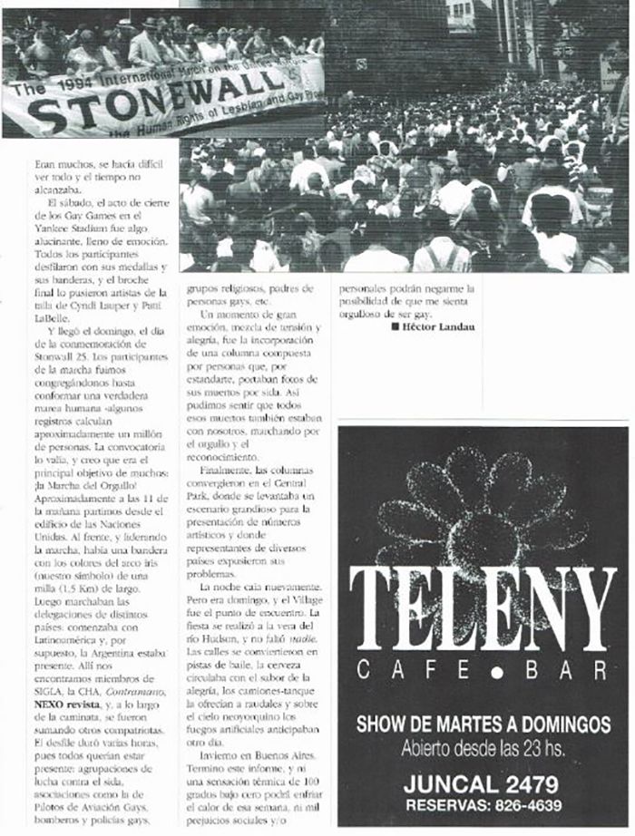 Después del fuego: las primeras Marchas del Orgullo en Buenos Aires