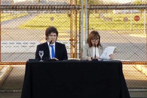Milei y Bullrich presentaron el nuevo Código Penal que busca bajar la edad de imputabilidad y endurecer las penas