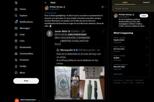 Gaslighting: la estrategia de Milei para narrar lo opuesto a lo que sucede