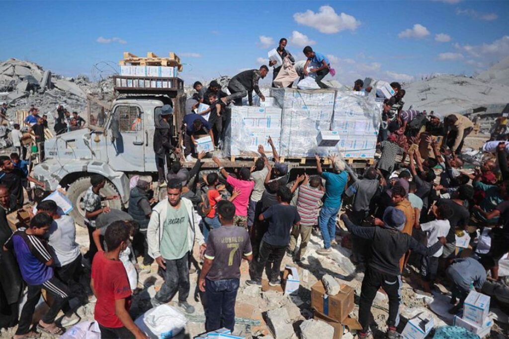 Emma Thompson y un alerta desesperado sobre el hambre en Gaza: “La falta de alimentos convierte cada día en una lucha por sobrevivir”