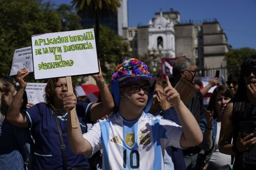 El Foro de Discapacidad volvió a las calles: “Ya no se puede esperar más”