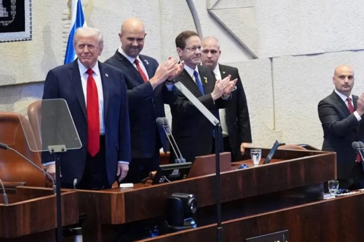 Trump fue ovacionado en el Parlamento israelí y Netanyahu dijo que es “el mejor amigo que Israel jamás tuvo”