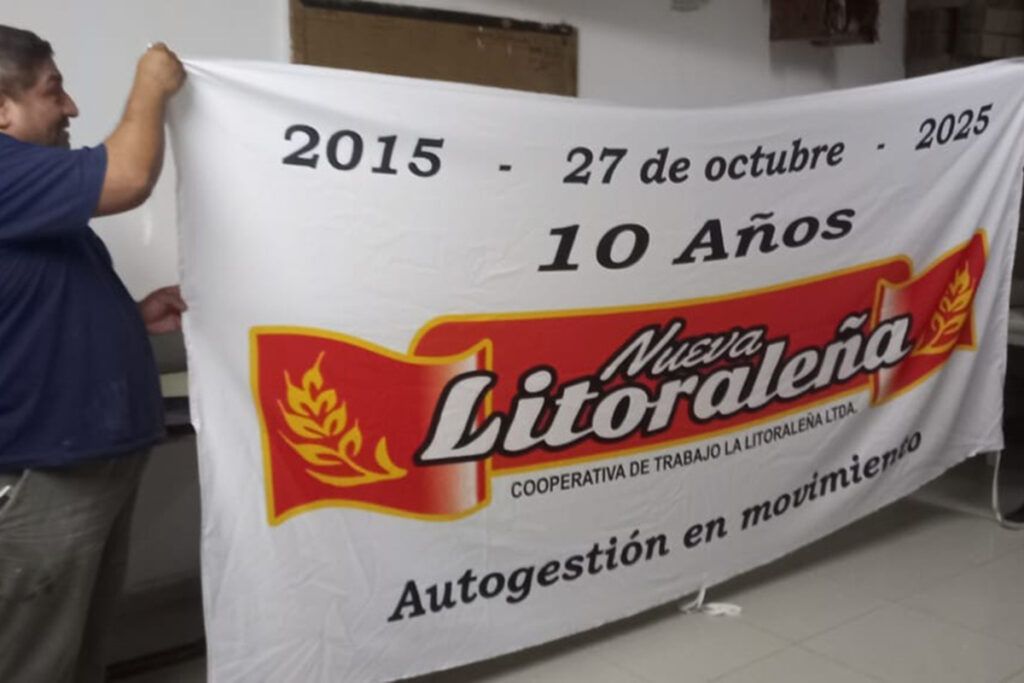 La Litoraleña celebró 10 años y continúa la lucha contra el desalojo 1 La Litoraleña