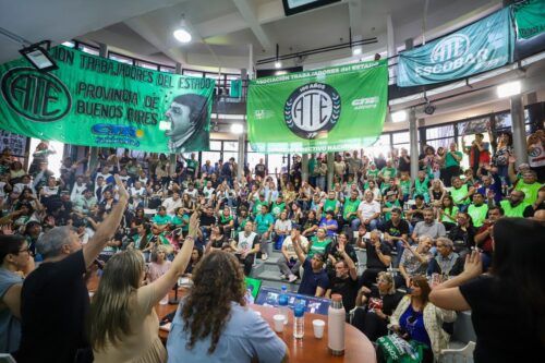 Comienza la resistencia callejera a la reforma laboral y al acuerdo con los Estados Unidos