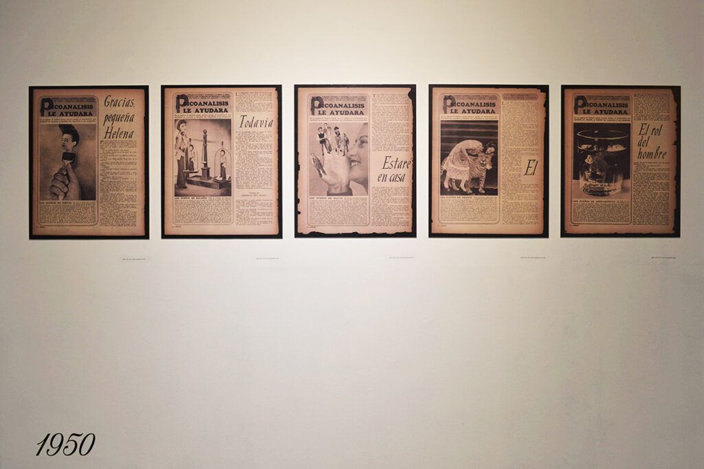 “El inconsciente óptico”: la gran muestra sobre Grete Stern y Gino Germani en la revista “Idilio” y los sueños de las mujeres