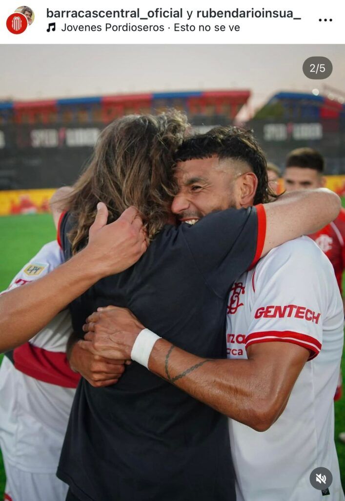 Gentech, la marcha de Martín Menem, sponsorea Barracas Central, el club que dirige el Chiqui Tapia.