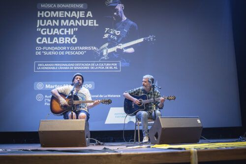 Homenajearon a Juan Manuel Calabró, de la banda de rock Sueño de Pescado