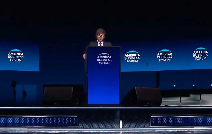 Milei en Miami: "La oposición intentó llevar a cabo un golpe económico"