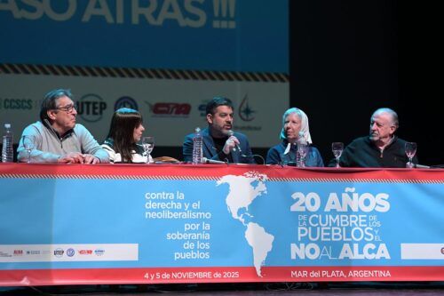 Actos en Mar del Plata por los 20 años del No al ALCA