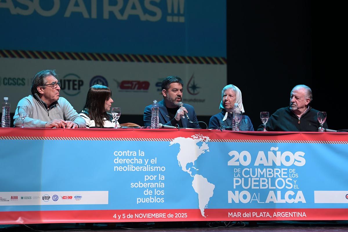 Actos en Mar del Plata por los 20 años del No al ALCA