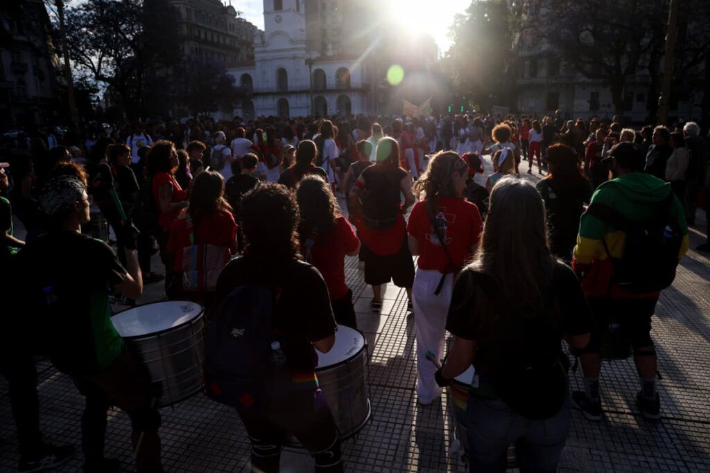 Marcha Nacional Afro en Buenos Aires