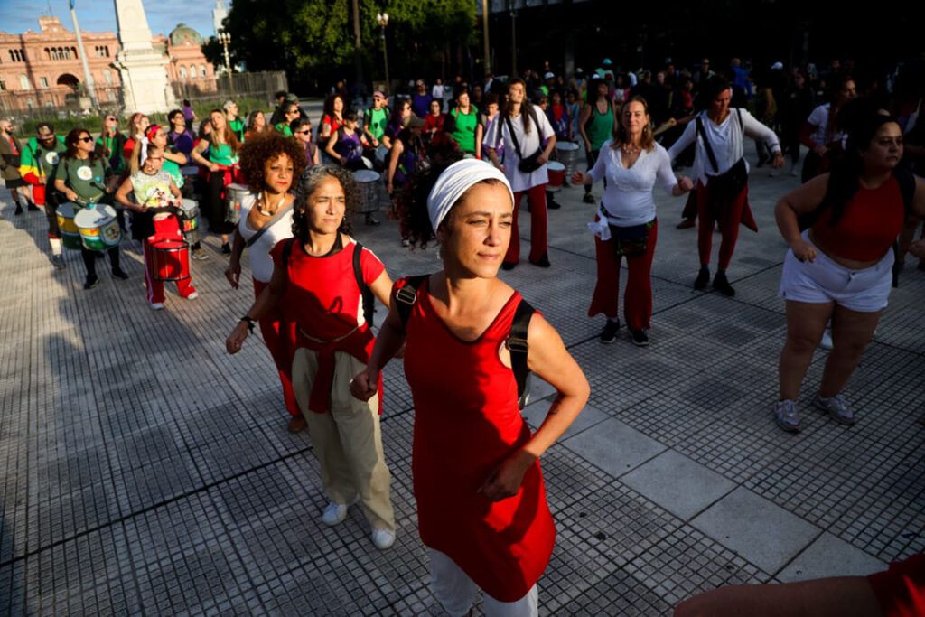 Marcha Nacional Afro en Buenos Aires