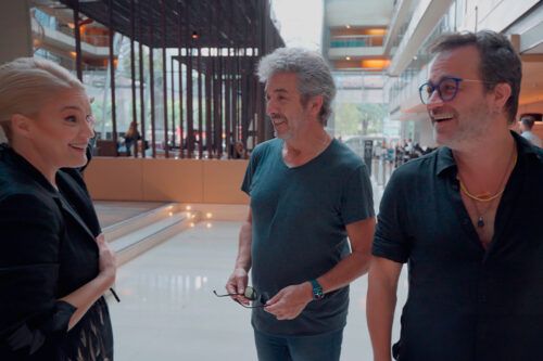 El emotivo reencuentro de Darín, Pauls y Brédice que revive «Nueve reinas»