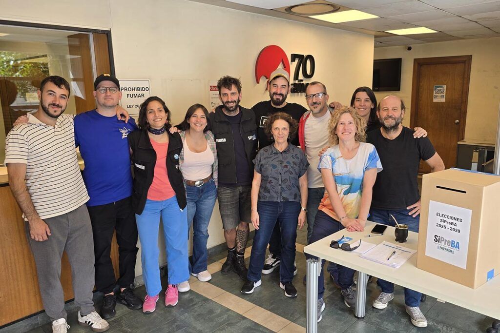 Mas de mil trabajadores de prensa respaldaron a la nueva conducción del SiPreBA