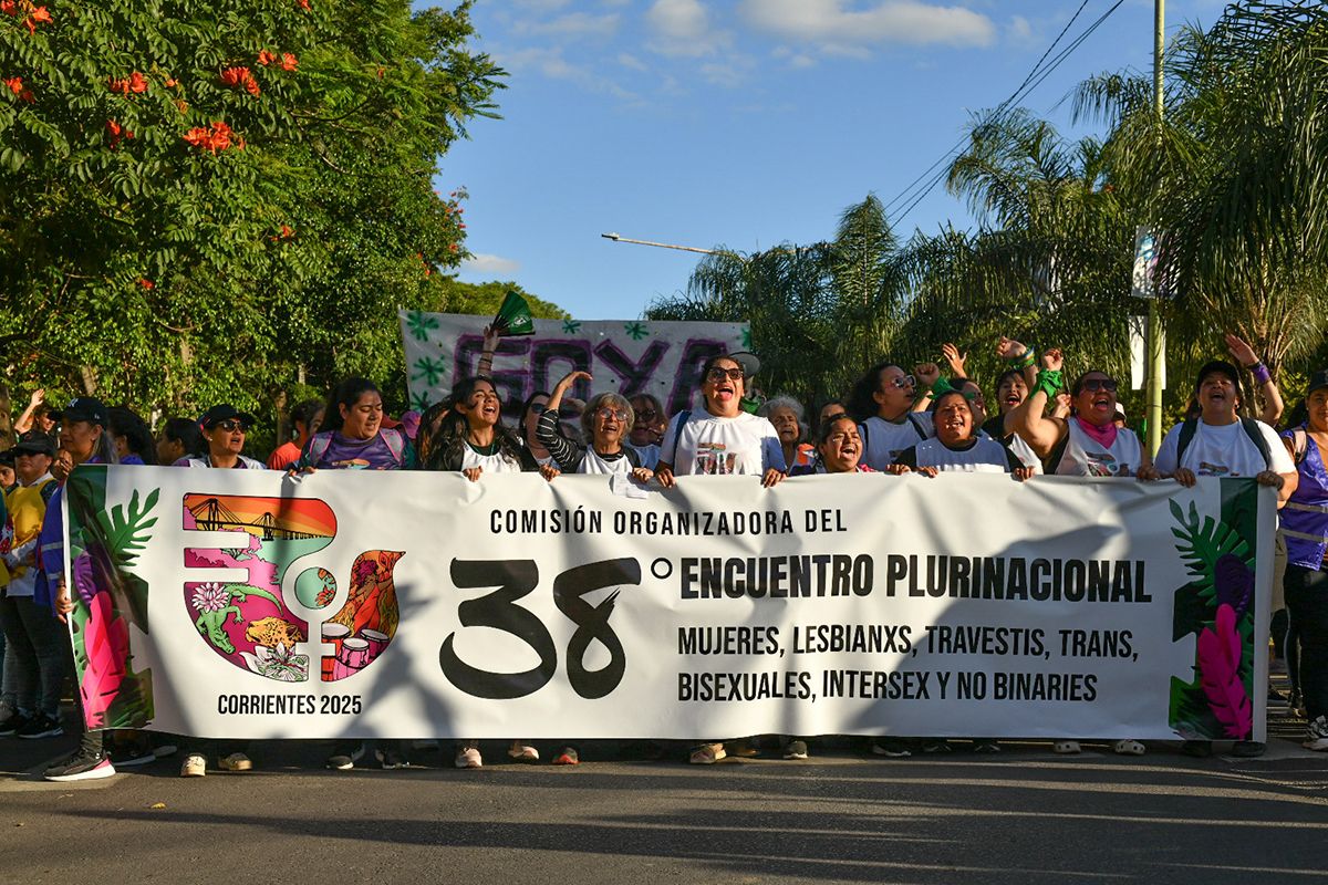 La furia transfeminista marcó el pulso del 38º Encuentro Plurinacional que eligió a Córdoba como próxima sede