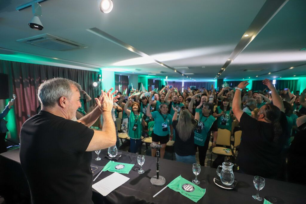 ATE anunció un paro general el día que se trate la reforma laboral en el Congreso y una marcha contra Sturzenegger