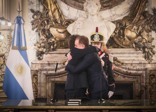 Santilli juró como ministro del interior