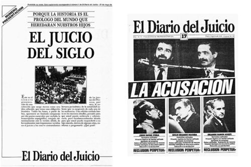 La cobertura periodística construyó la primera memoria de un juicio histórico