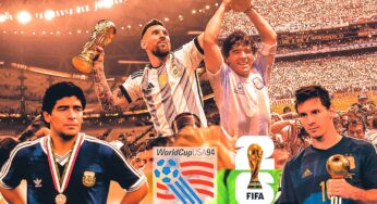 Maradona y Messi, a través del hilo invisible del destino