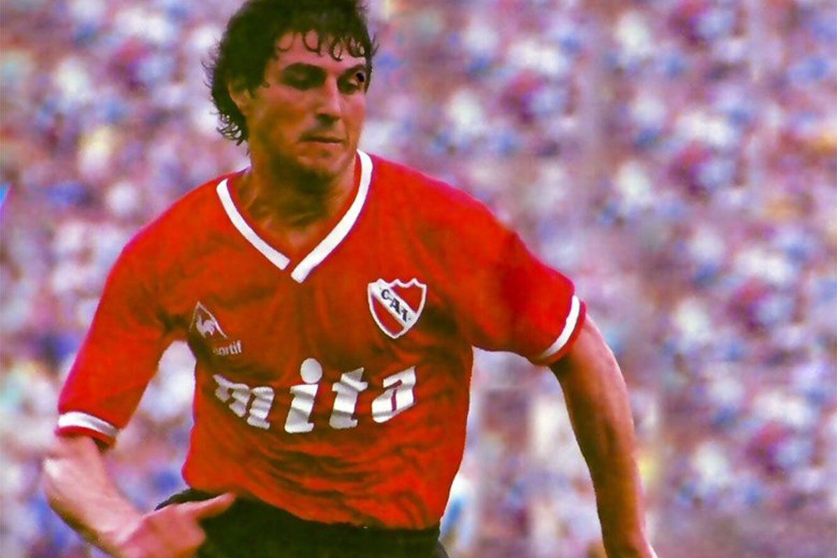 Cuando el Gringo Giusti era el mejor 8 del fútbol argentino en Independiente