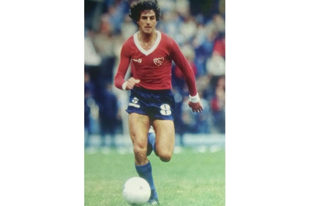 Cuando el Gringo Giusti era el mejor 8 del fútbol argentino en Independiente