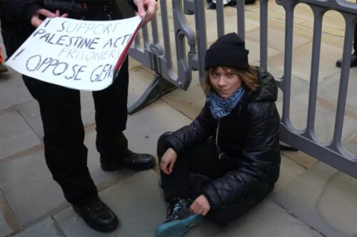 Detuvieron a Greta Thunberg en Londres por apoyar a Palestine Action