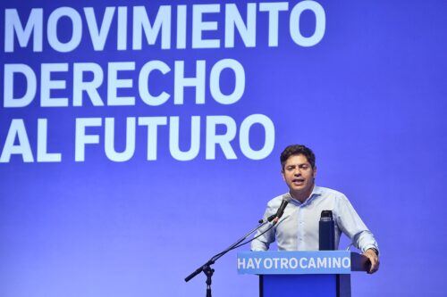 Kicillof llamó a “construir una fuerza que trascienda a la provincia de Buenos Aires”