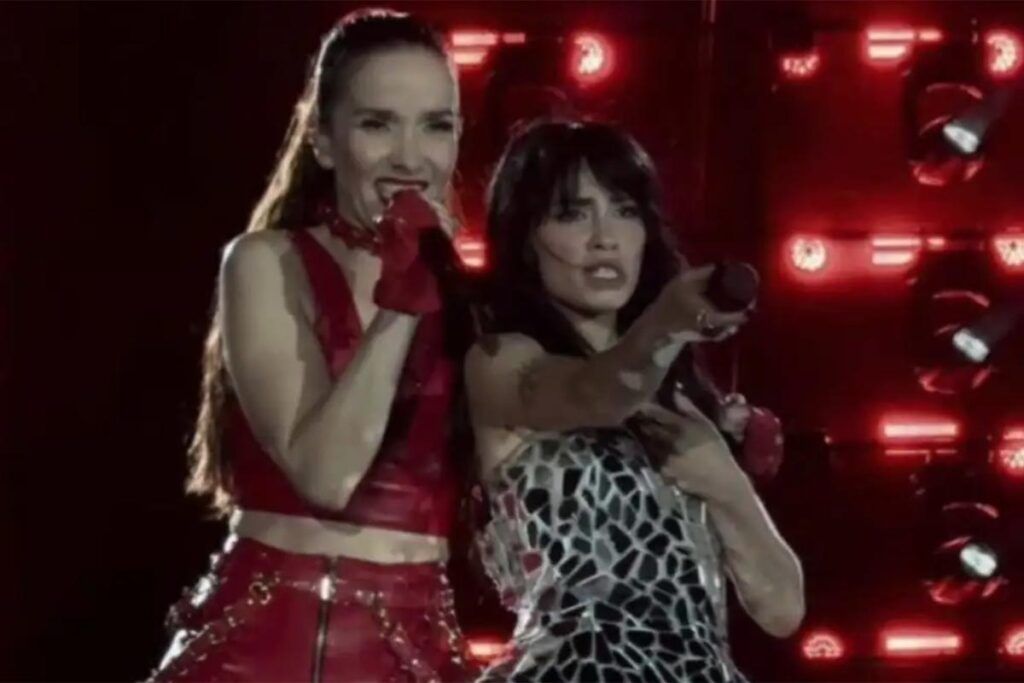 Lali cantó con Natalia Oreiro y sorprendió a todos