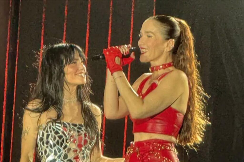 Lali cantó con Natalia Oreiro y sorprendió a todos