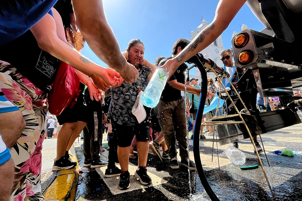 Al calor de la lucha: de la 9 de Julio hasta Plaza de Mayo contra la reforma laboral