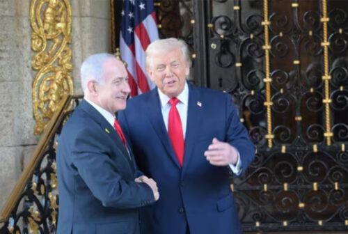 Dios los cría y ellos se juntan: Trump y Netanyahu a los elogios en Mar-A-Lago