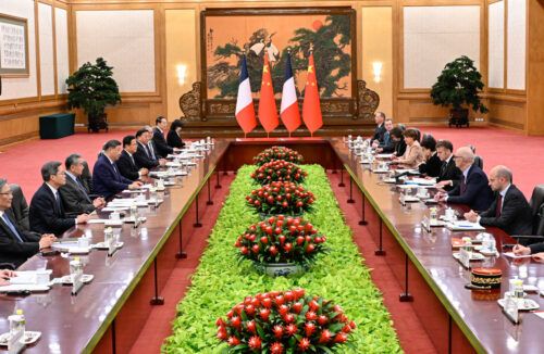 Macron pidió a Xi “superar desacuerdos” y destacó su rol para terminar con la guerra en Ucrania