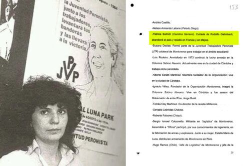 Bullrich, en la lista que el negacionismo quiere encarcelar