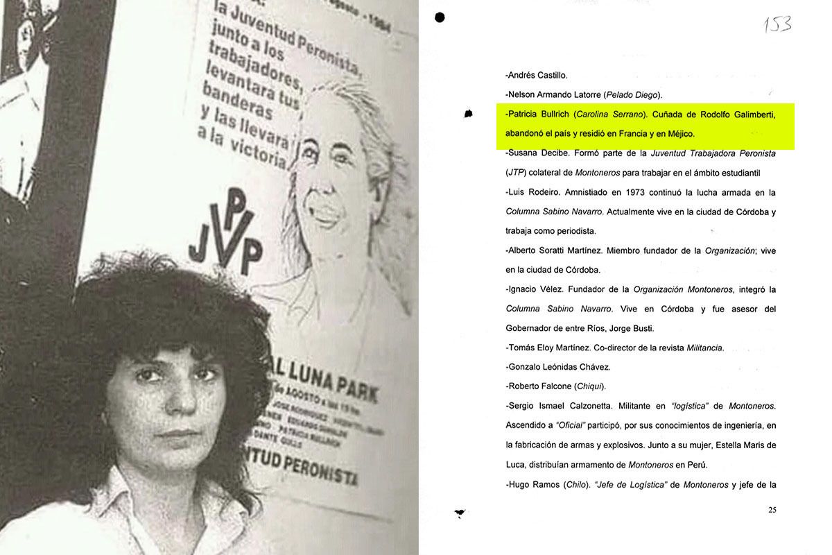 Bullrich, en la lista que el negacionismo quiere encarcelar