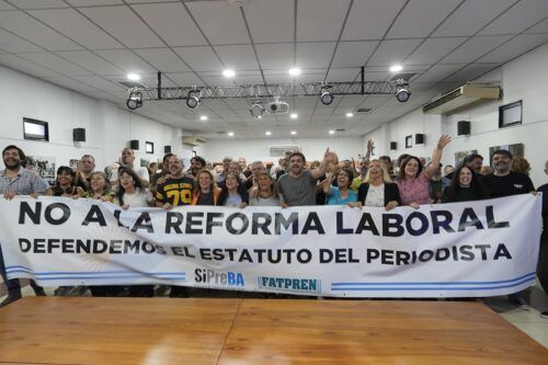 Asumió la nueva Comisión Directiva del Sipreba con la defensa del Estatuto del Periodista y el «No» a la reforma laboral